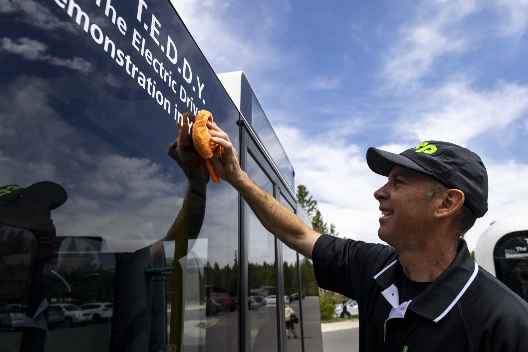 Yellowstone electric automated shuttles